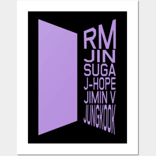 Member BTS Posters and Art